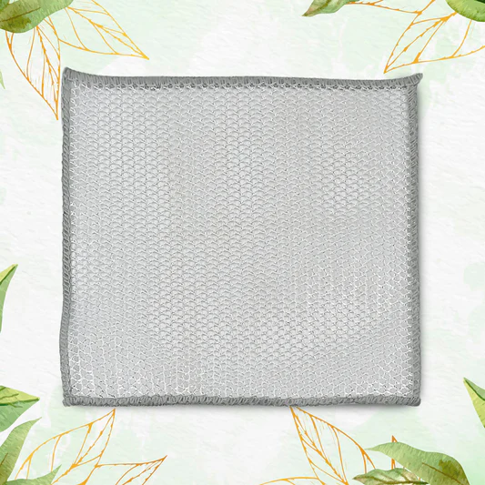 One-Sided Multipurpose Microfiber Cloths, Scrubber (1 Pc ...