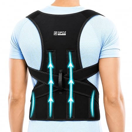 Sifoz Free Size Posture Corrector For Men And Women Back