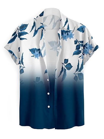 LAMBOO Men Regular, Super Slim Fit Printed, Self Design Spread
