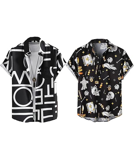 LookMark Men Cotton Blend Casual Beach Wear Shirts | Stylish