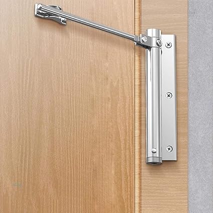 YEKDA Heavy Duty Automatic Door Closer Hinge – Adjustable Spring