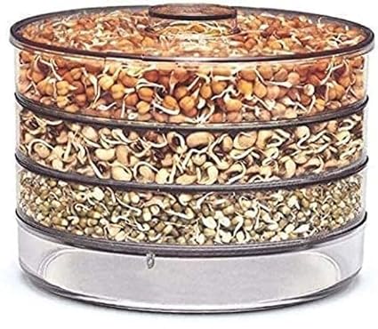 Stewit® Sprout Maker with 4 Compartments for Multi Purpose Use